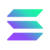 Logo of Solana (SOLUSD).