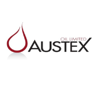 Logo of Austex Oil (AOK).