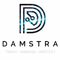 Logo of Damstra (DTC).