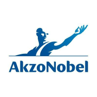 Logo of Akzo Nobel NV (AKZA).