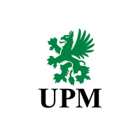 Logo of UPM Kymmene (PK) (UPMMY).