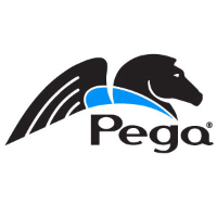 Logo of Pegasystems (PEGA).
