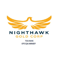 Logo of Nighthawk Gold (NHK).